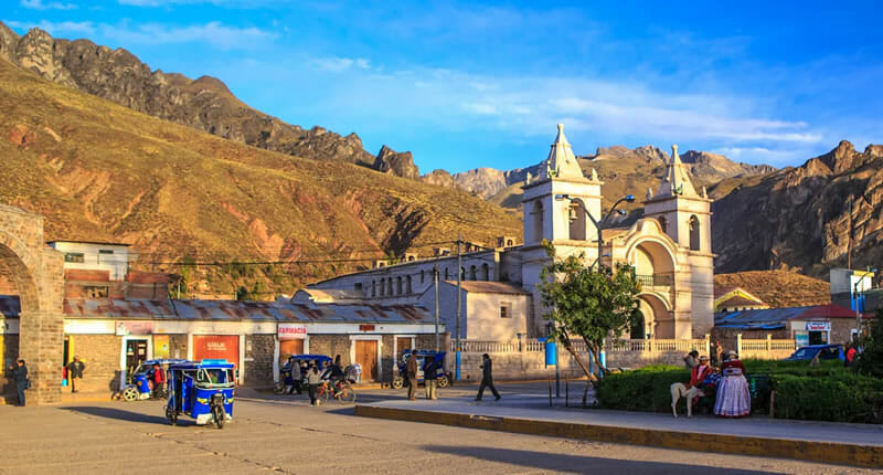 Chivay – der Eingang in den Colca Canyon