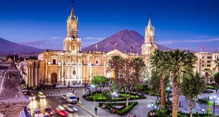 Arequipa - die "Weiße Stadt" in Peru