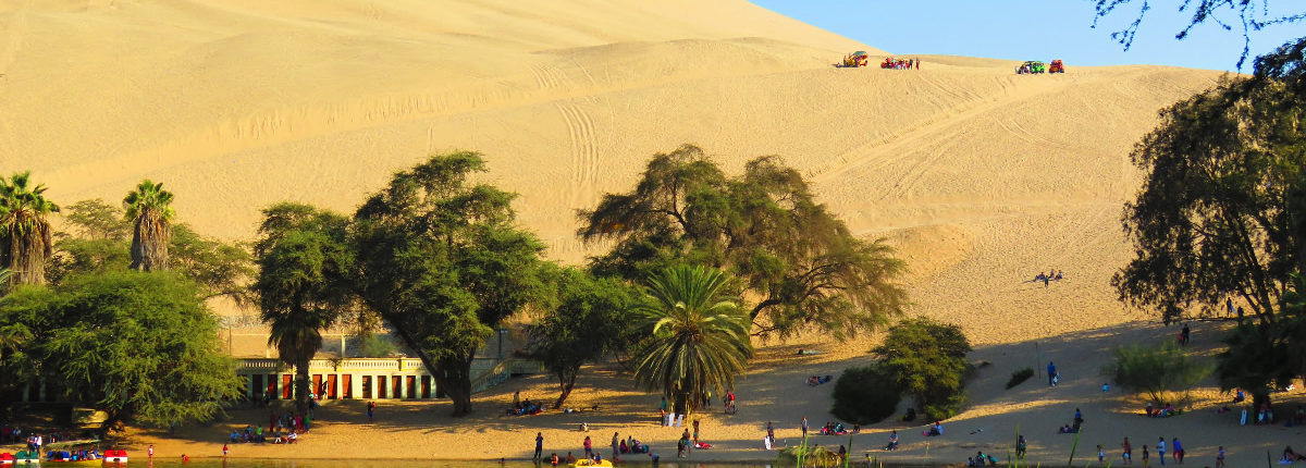 Peru Rundreise - Geheimnisvolles Machu Picchu Huacachina bei Ica