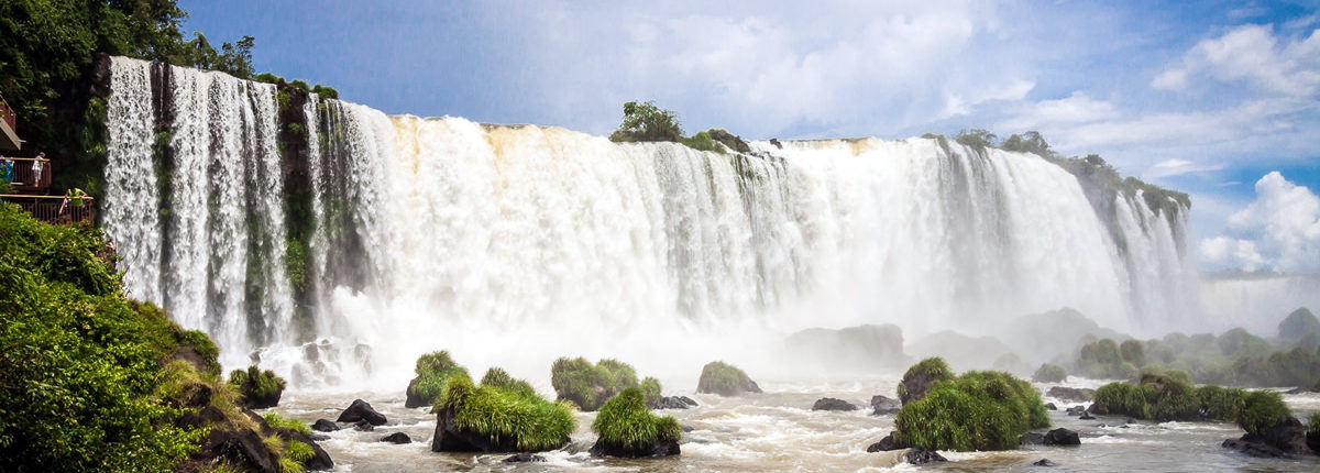 iguazu wasserfall brasilien