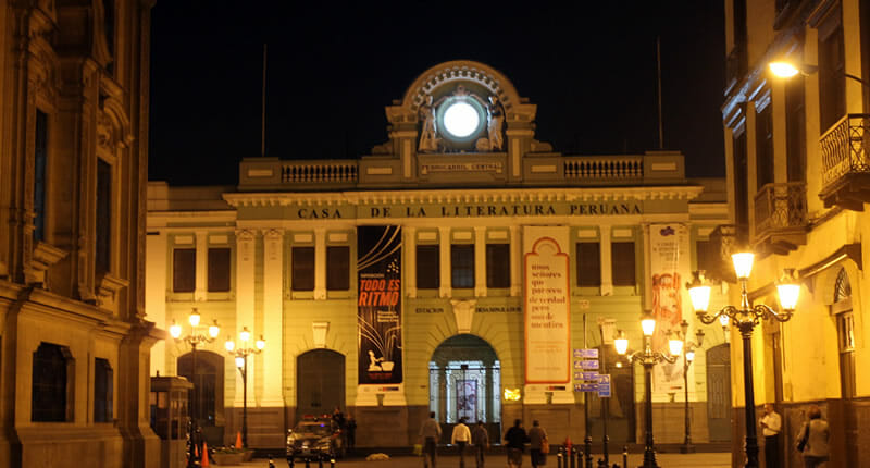 Casa de la literatura peruana - Limas Literatur- und Kulturzentrum