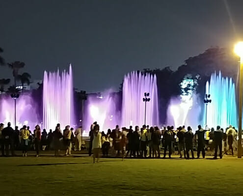 Der Circuito Magico del Agua: Wasserspiele im Park