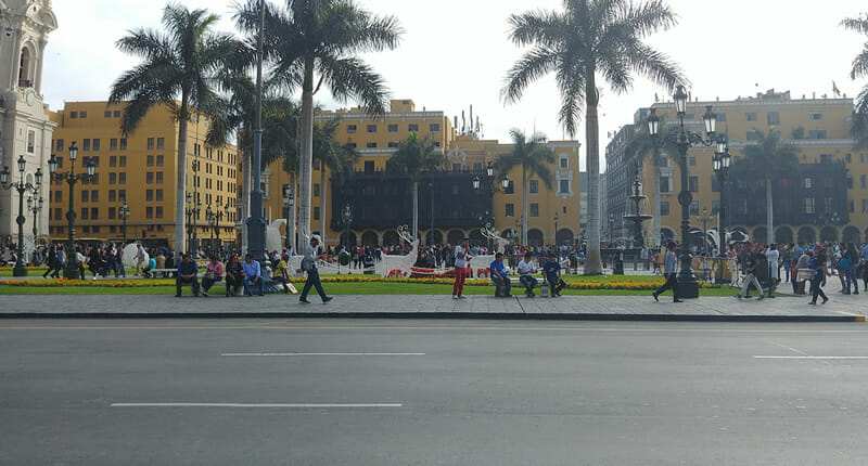 Limas Treffpunkt Plaza de Armas