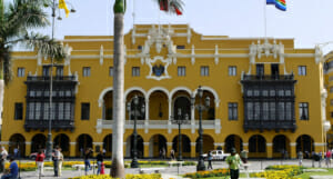 Der Palacio Municipal in Lima