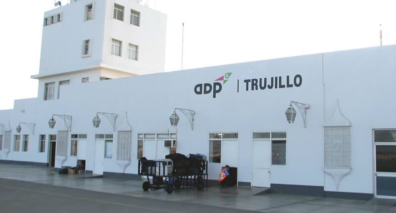 Der Flughafen Trujillo: Aeropuerto Internacional Capitán FAP Carlos Martínez de Pinillos