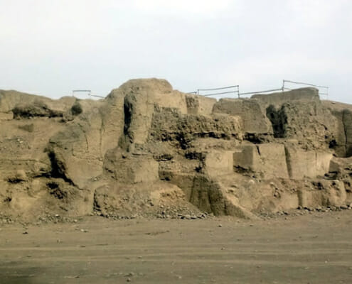 Die Huaca Melgarejo in La Molina