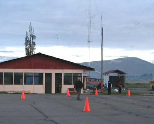 Der Flughafen Francisco Carlé in Jauja