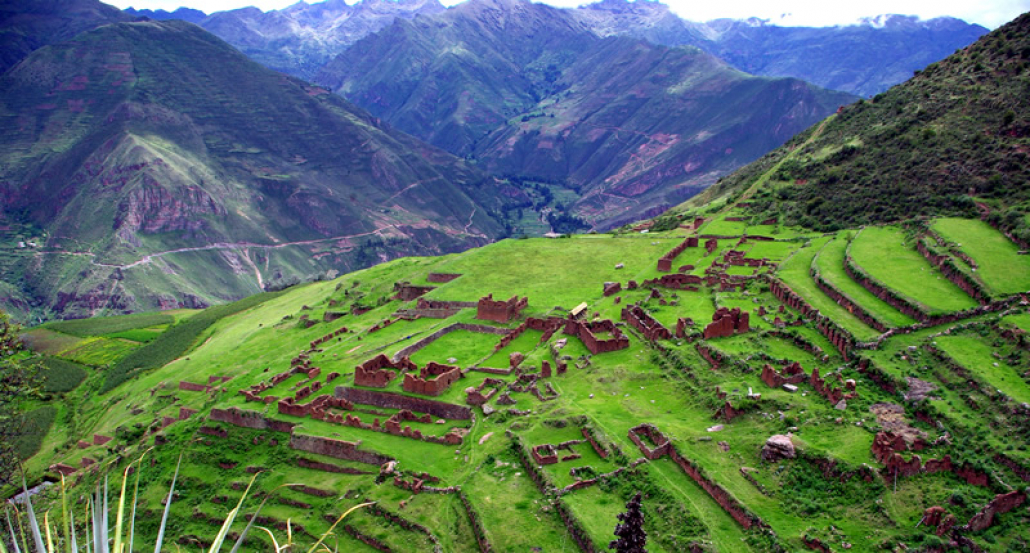 Huchuy Qosqo im Urubamba-Tal