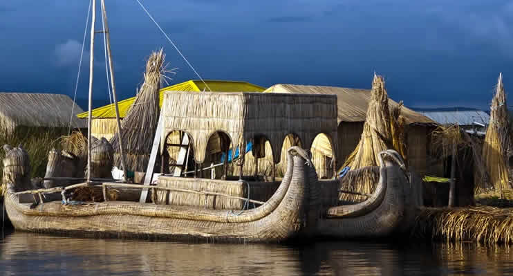Lago Titicaca en Perú