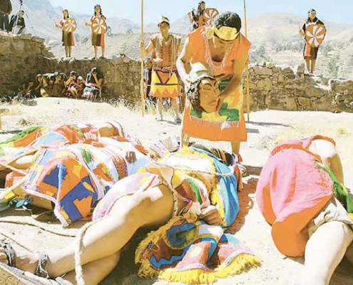 Escenificación de la Muerte del Inca Huáscar – Teatro ritual histórico en Andamarca