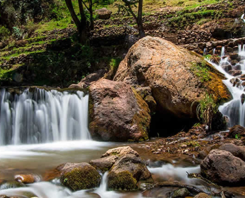 Cascada de Occochaca: cascada de 40 metros, flora andina y escapada corta desde Huanta