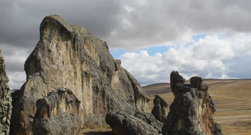 Bosque de Piedras de Mula Kancha en el altiplano de Puno
