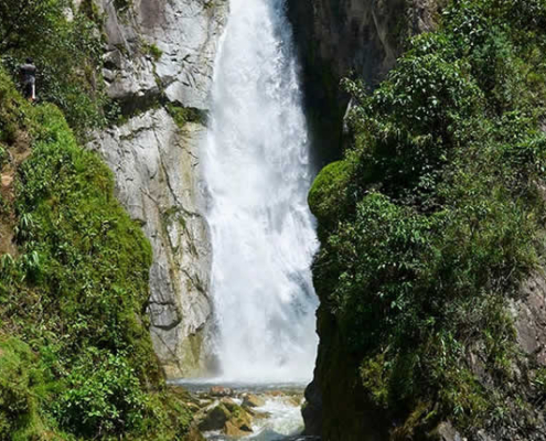 Cascada Anana – der große Wasserfall von Huancabamba