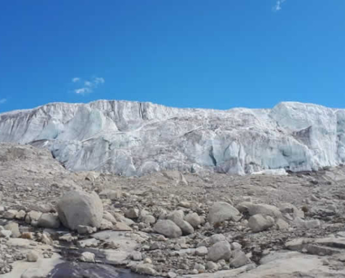 Glaciar Quelcaya – el glaciar tropical más grande del mundo cerca de Corani