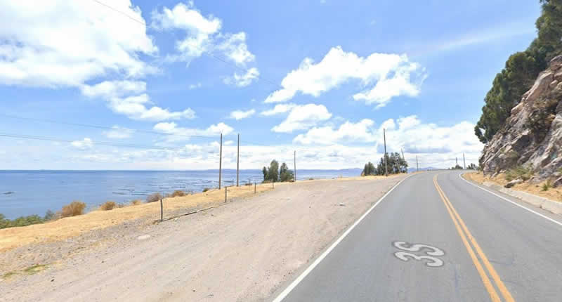 Mirador Natural el Faro – Panoramablick über den Titicacasee bei Pomata