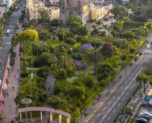 Parque Central de Miraflores: Grünes Herz zwischen Parque Kennedy & Parque 7 de Junio