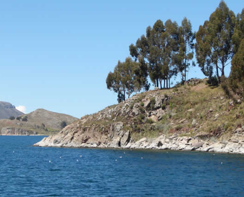 Playa de Chifrón Capachica: playa andina de arena blanca en el lago Titicaca