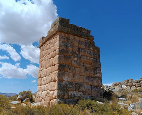 Sitio arqueológico Tanka Tanka cerca de Zepita