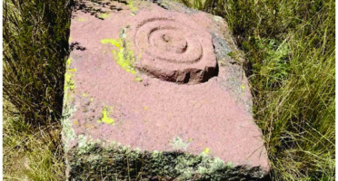 Sitio arqueológico Cerro Tococawa cerca de Pomata
