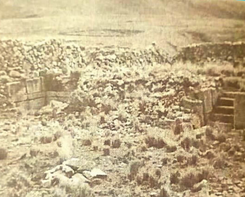 Sitio arqueológico Inka Queñalata, cerca de Rosaspata