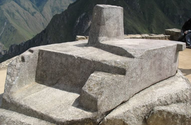 Der Intihuatana Stein