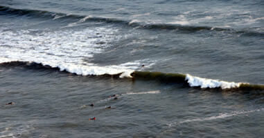 Surfer in Miraflores Lima