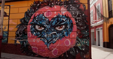 Callao Monumental Strassenkunst