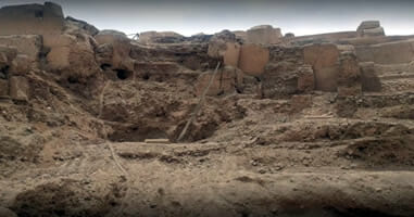 Huaca Huantille in Lima