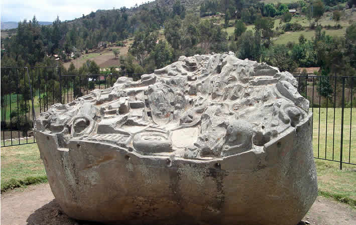 Piedra de Saywite en el Region de Apurímac
