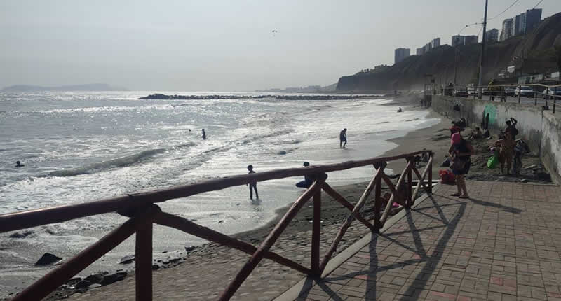 Playa Waikiki, Costa Verde, Miraflores