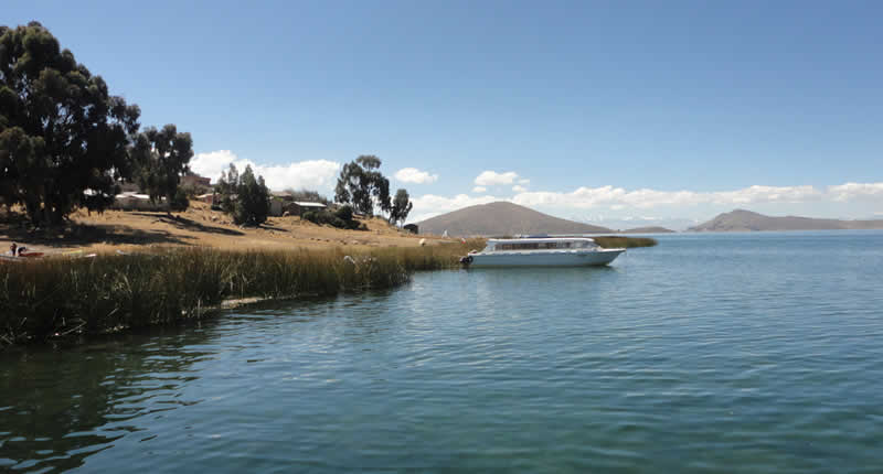 Navegación en el lago