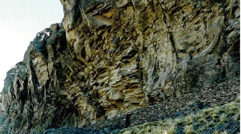 Arte rupestre de Qelqatani en el altiplano de Puno, Perú