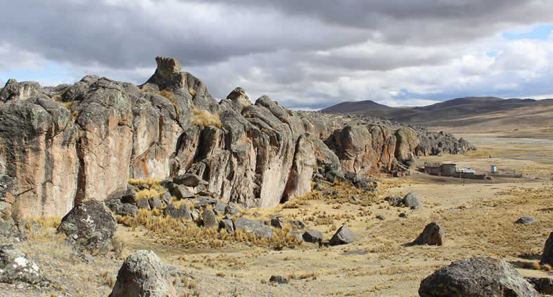 Un bosque de piedra a 4.250 metros de altura